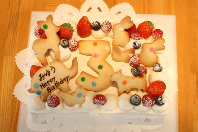 バースデーケーキ