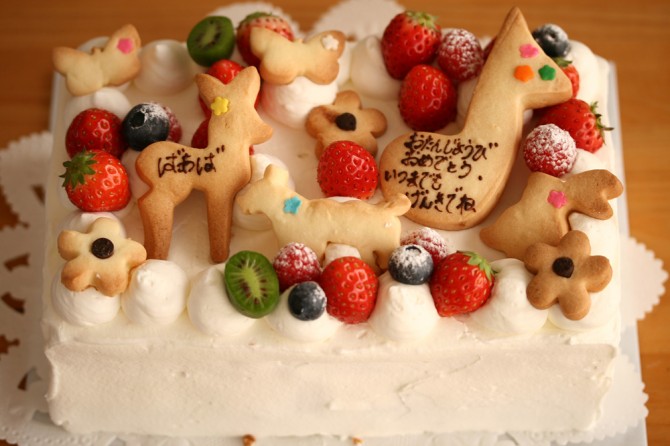バースデーケーキ