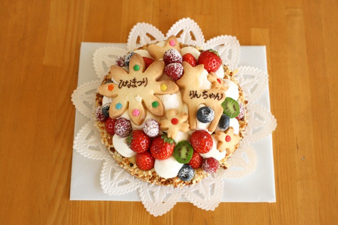 ひな祭りのケーキ