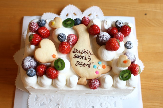 バースデーケーキ