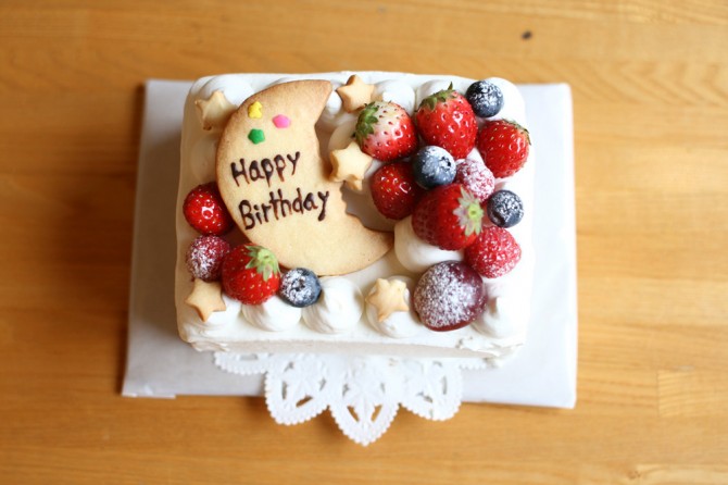 バースデーケーキ