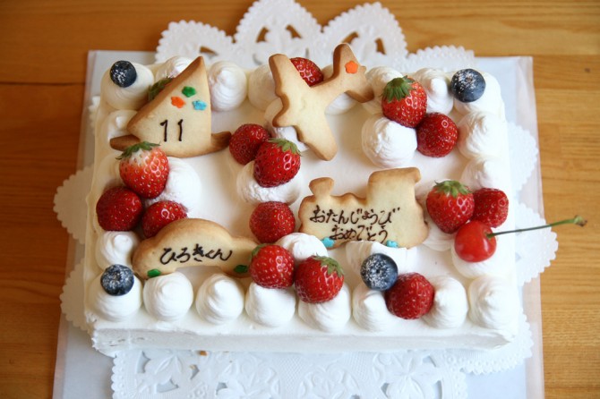 バースデーケーキ