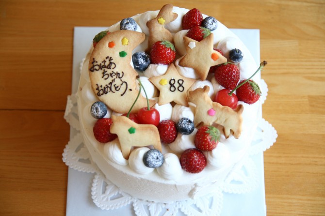 バースデーケーキ