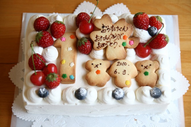 バースデーケーキ