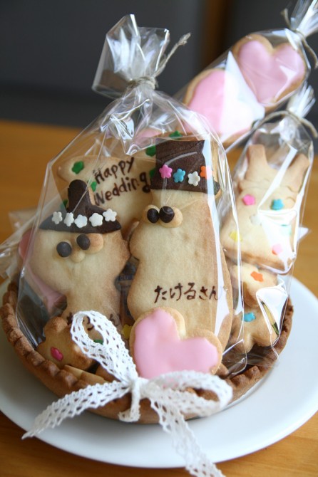 お手紙クッキー<br>ウエディング