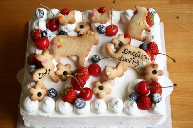 バースデーケーキ<br>動物園