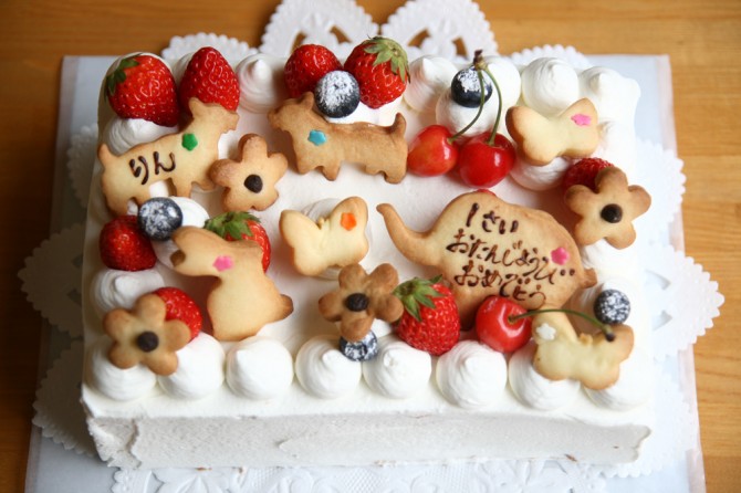 バースデーケーキ<br>りんちゃん