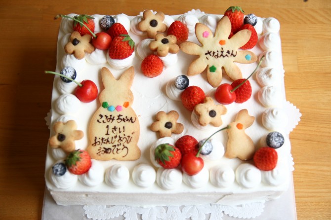バースデーケーキ