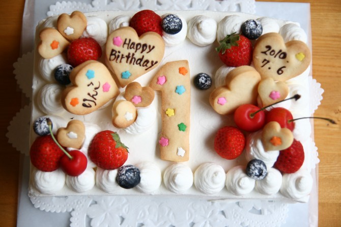 バースデーケーキ