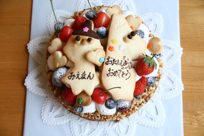 バースデーケーキ<br>タルト