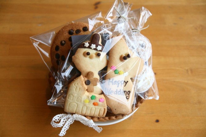 お手紙クッキー<br>結婚祝い