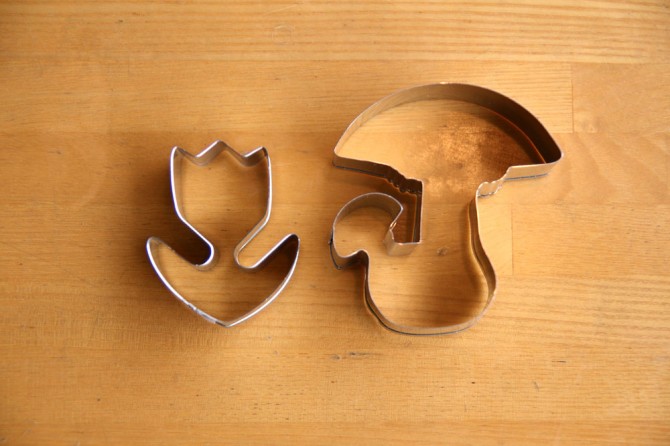 チュウリップときのこ