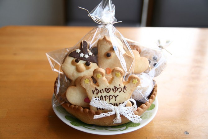 お手紙クッキー<br>ウエディングプレゼント