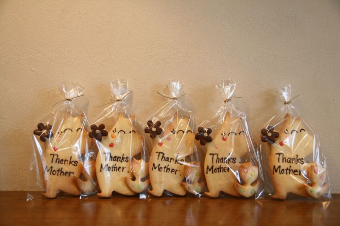 母の日クッキー<br>Thanks Mother