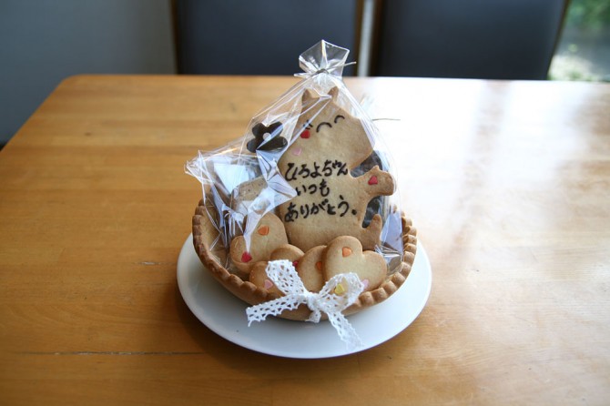 お手紙クッキー<br />母の日