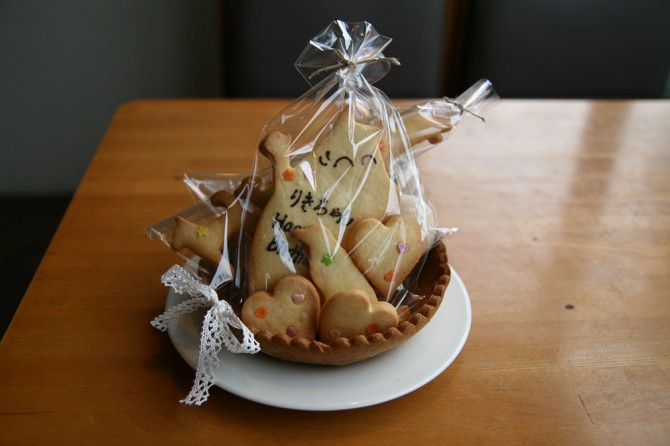 お手紙クッキー<br>いぬ