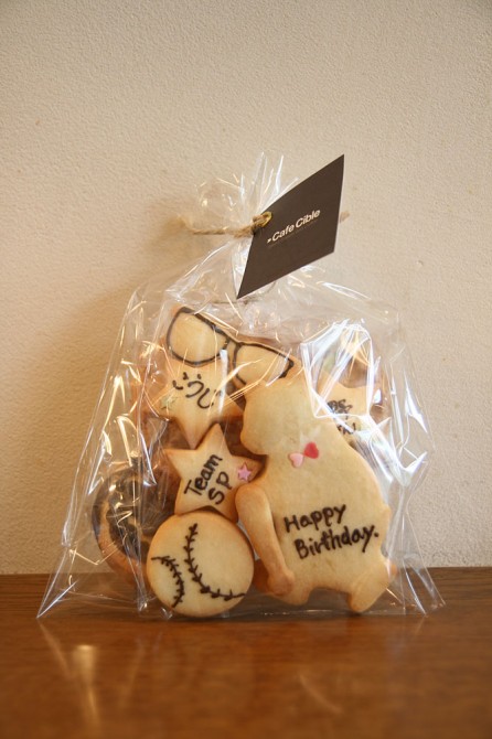 メッセージクッキー<br>くまさん野球