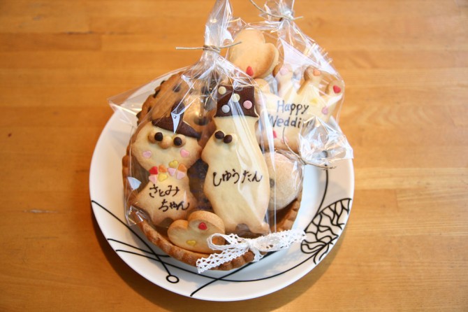 お手紙クッキー<br>ウエディング