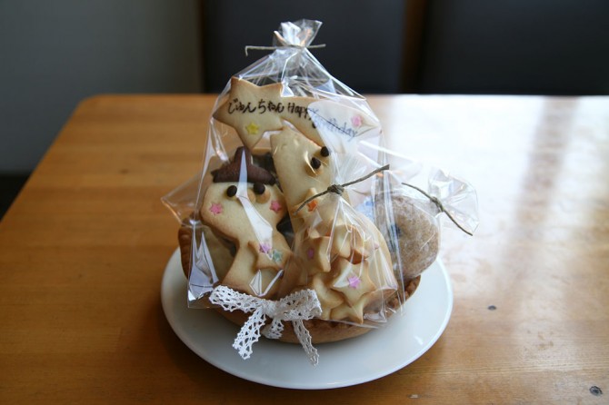 お手紙クッキー<br>妹