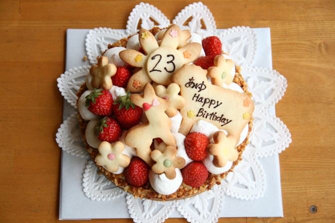 バースデーケーキ<br>どうぶつたち