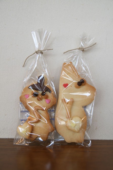 結婚式のプチギフト<br>イニシャル入り