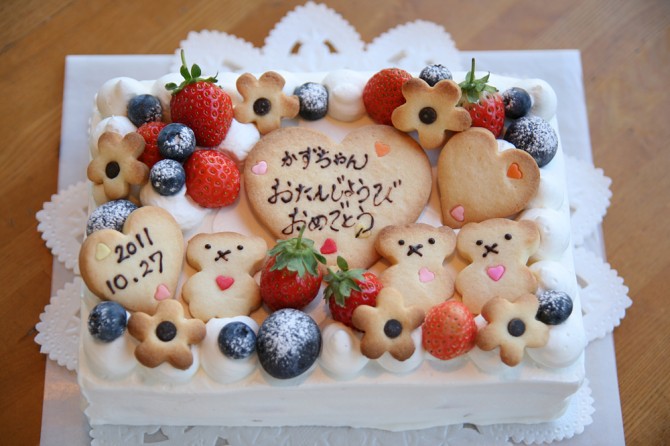 バースデーケーキ