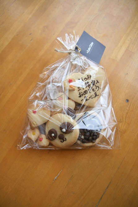 お手紙クッキー<br>パンダ