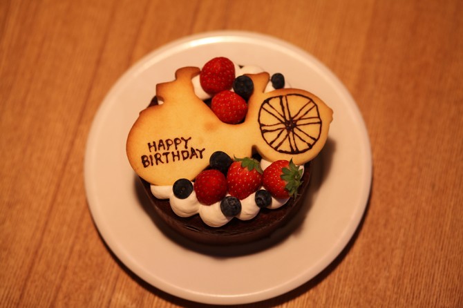 バースデーケーキ