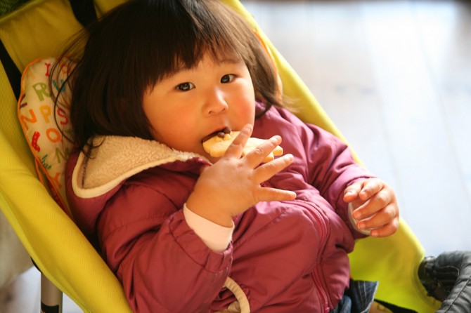 かわいいお客様