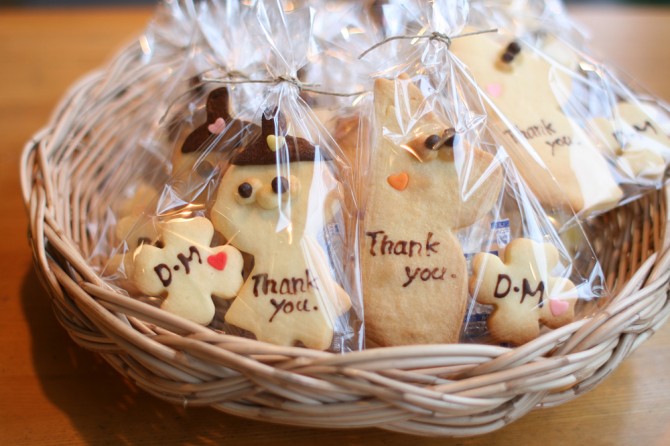 結婚式のプチギフト