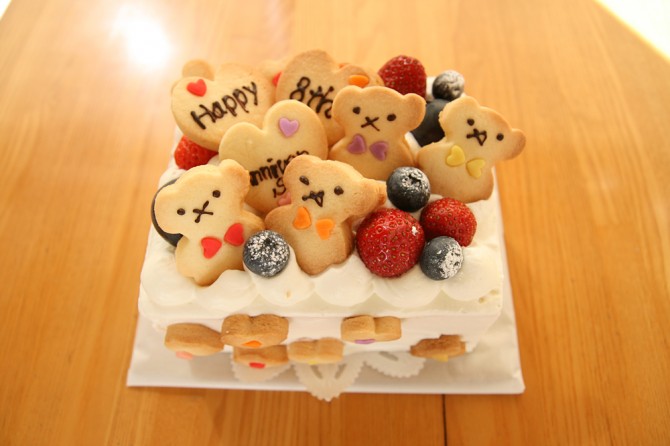 結婚記念日のケーキ
