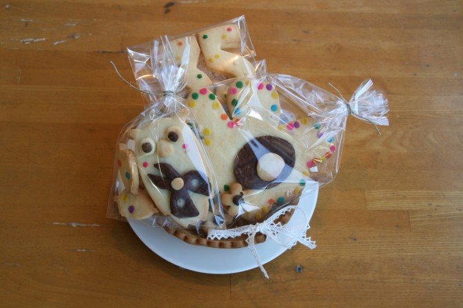 お手紙クッキー