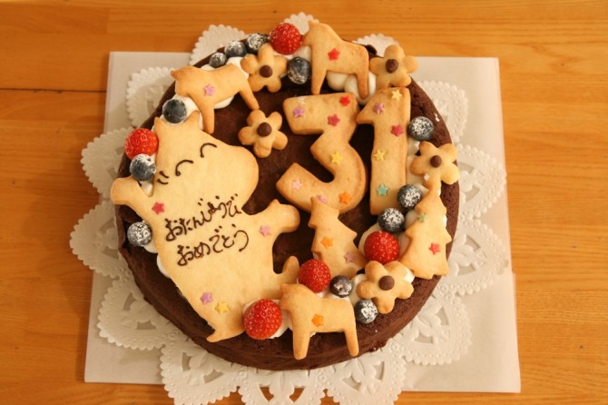 バースデーケーキ