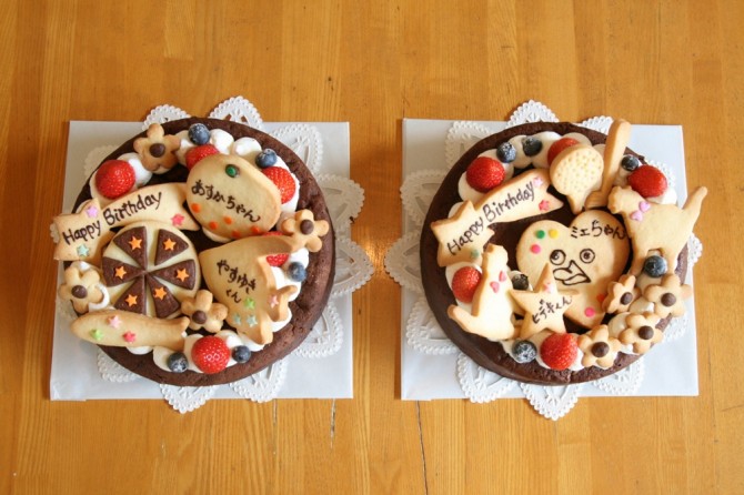 バースデーケーキ<br>２個
