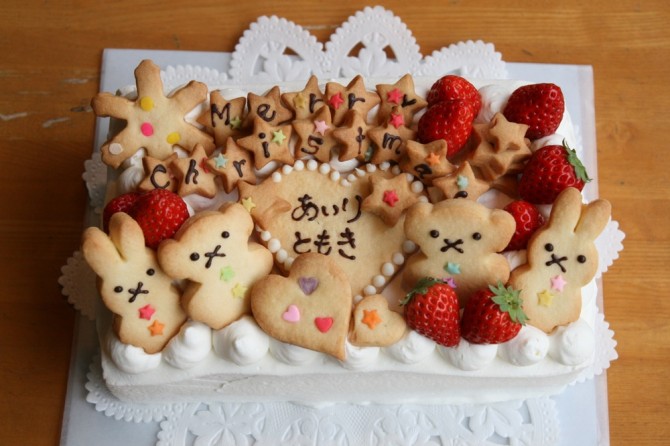 クリスマスのスペシャルケーキ