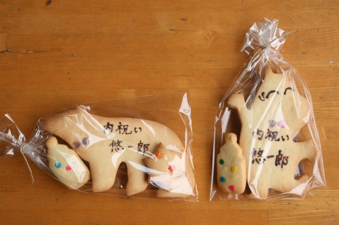 内祝いクッキー