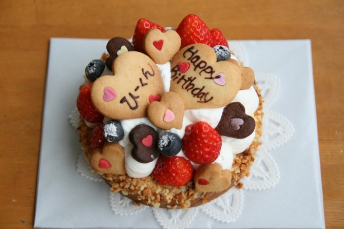 １２センチのフルーツタルト