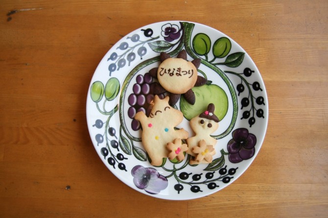 ひなまつりクッキー