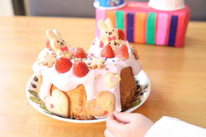 娘２人のひなまつり