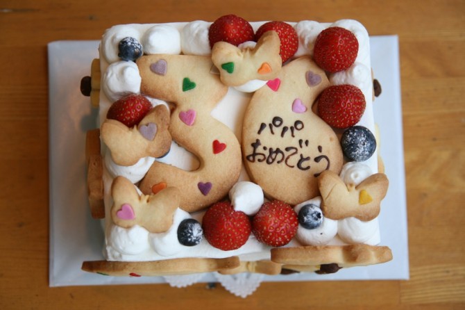 バースデーケーキ