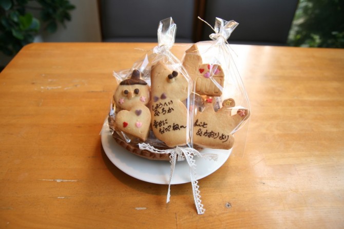 お手紙クッキー