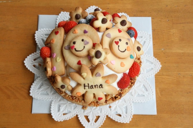 １００日ケーキ