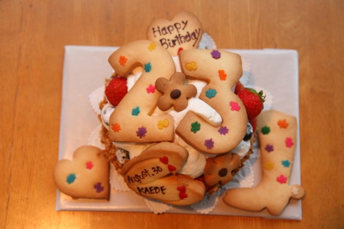 ２３歳のバースデーケーキ