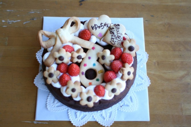 ６歳のバースデーケーキ