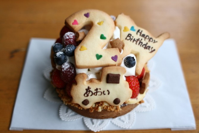 １２センチのフルーツタルト