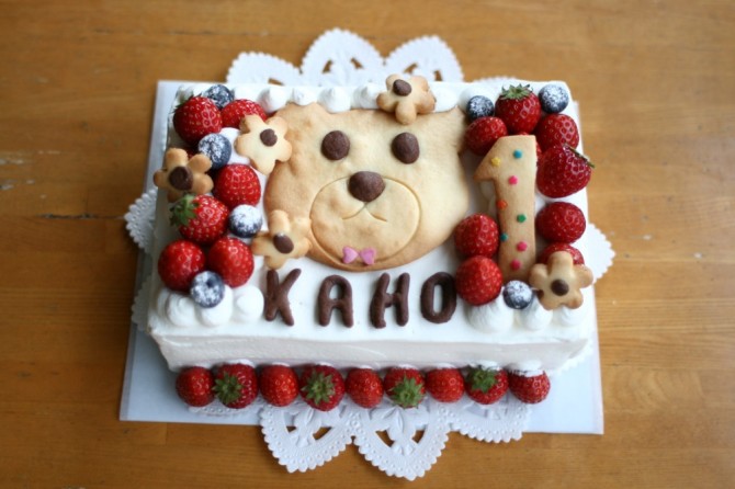 かほちゃん１さいおめでとう