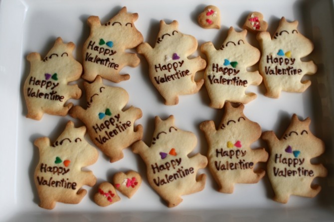 バレンタインの詰め合わせ、明日から販売します。