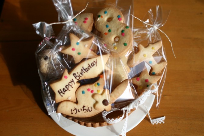 お手紙クッキー