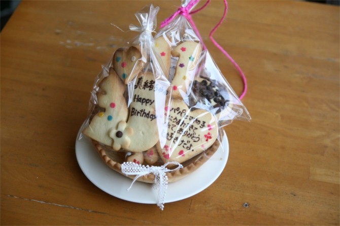 お手紙クッキー