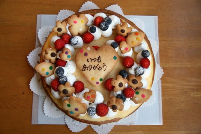 母の日のケーキ